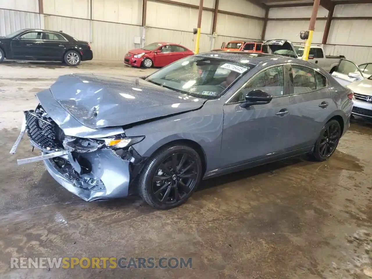 1 Photograph of a damaged car JM1BPBCM2S1757252 MAZDA 3 2025