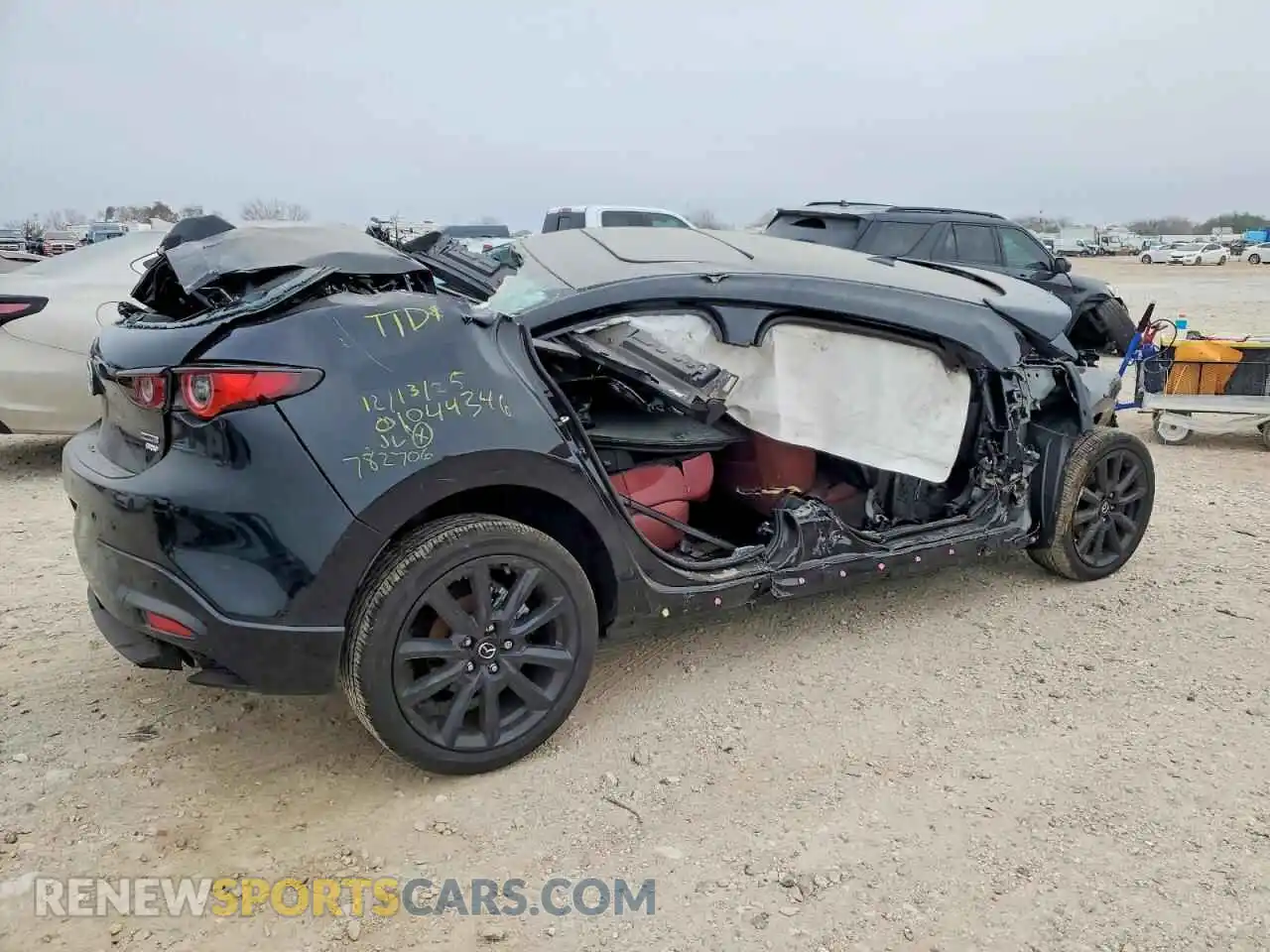 3 Photograph of a damaged car JM1BPBNY8S1782706 MAZDA 3 2025