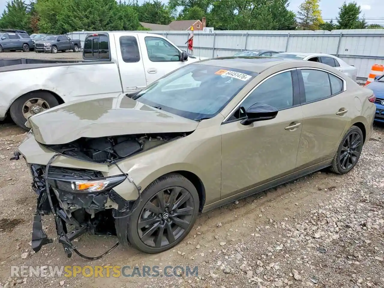 1 Фотография поврежденного автомобиля JM1BPBXY5S1757551 MAZDA 3 2025