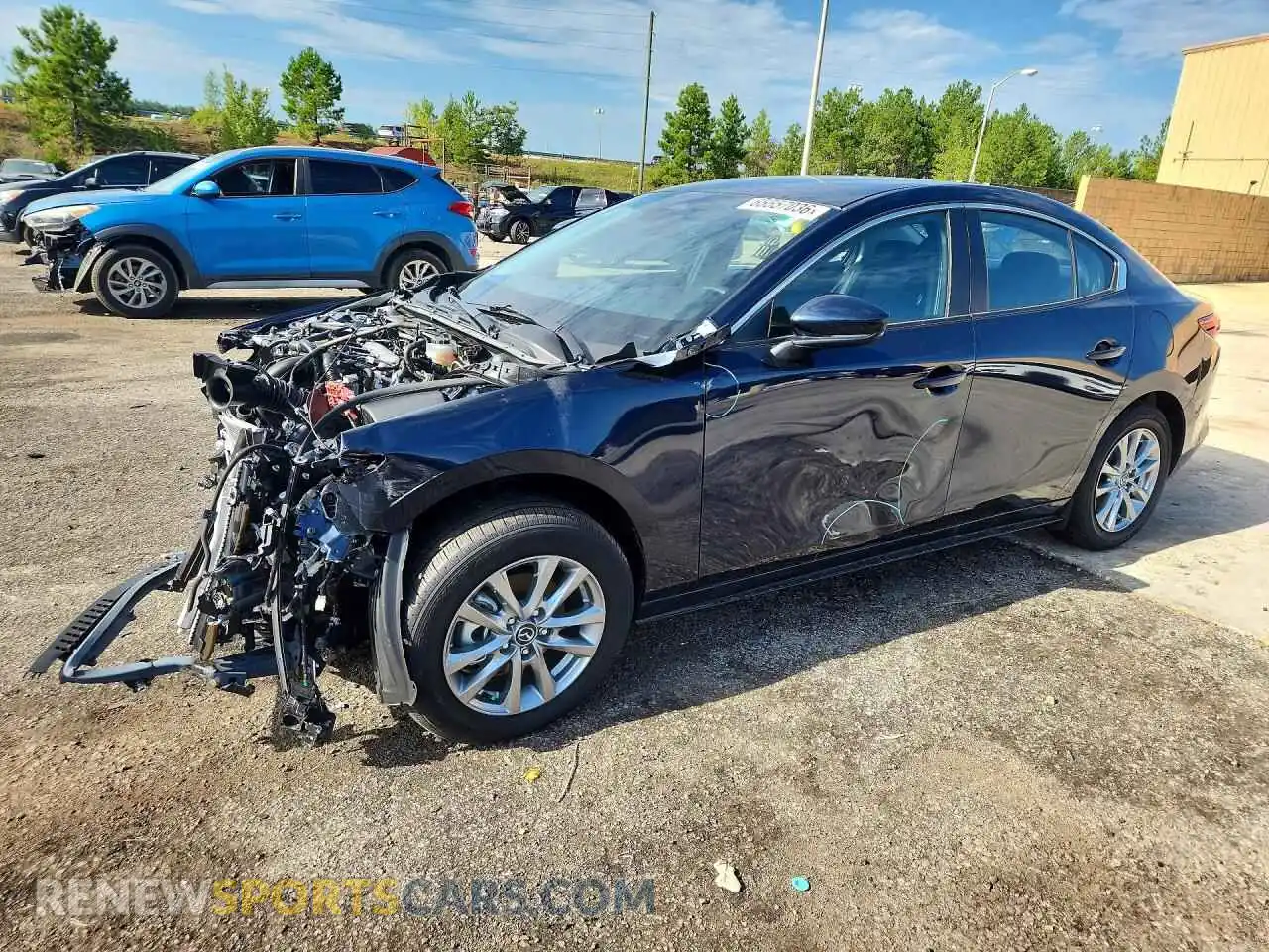 1 fotografías del automóvil dañado JM1BPAAL3T1870052 MAZDA 3 2026