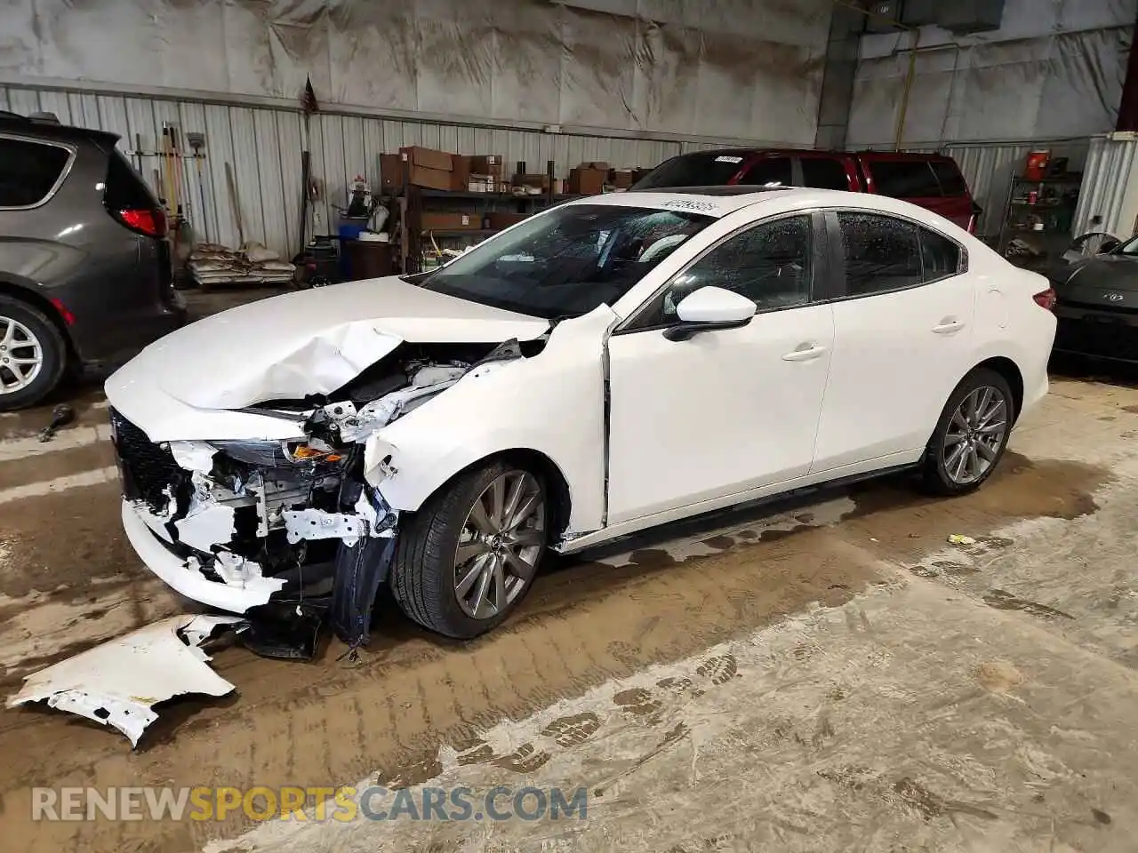 1 Photograph of a damaged car JM1BPACL2T1857855 MAZDA 3 2026