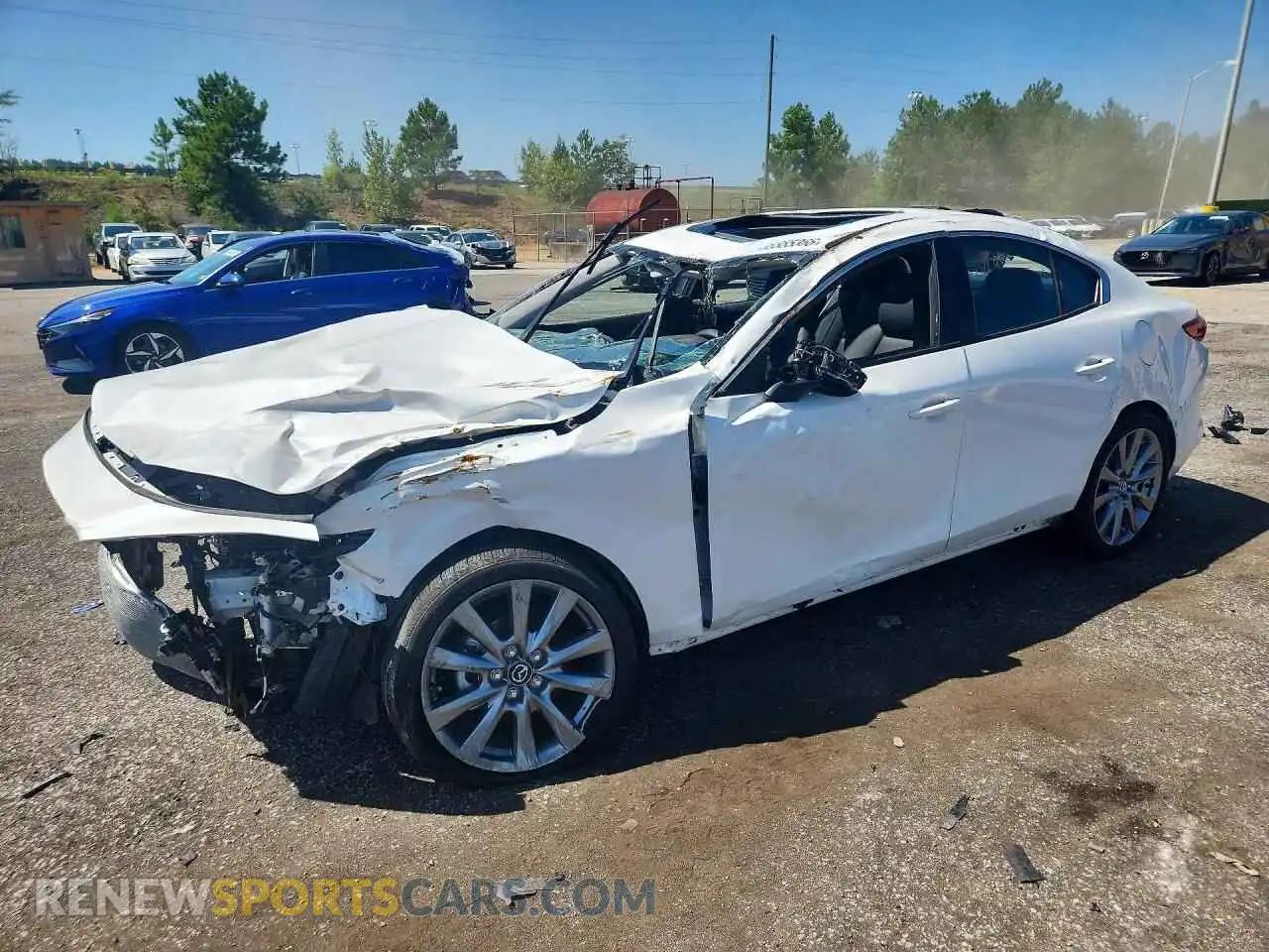 1 Photograph of a damaged car JM1BPACL3T1862627 MAZDA 3 2026