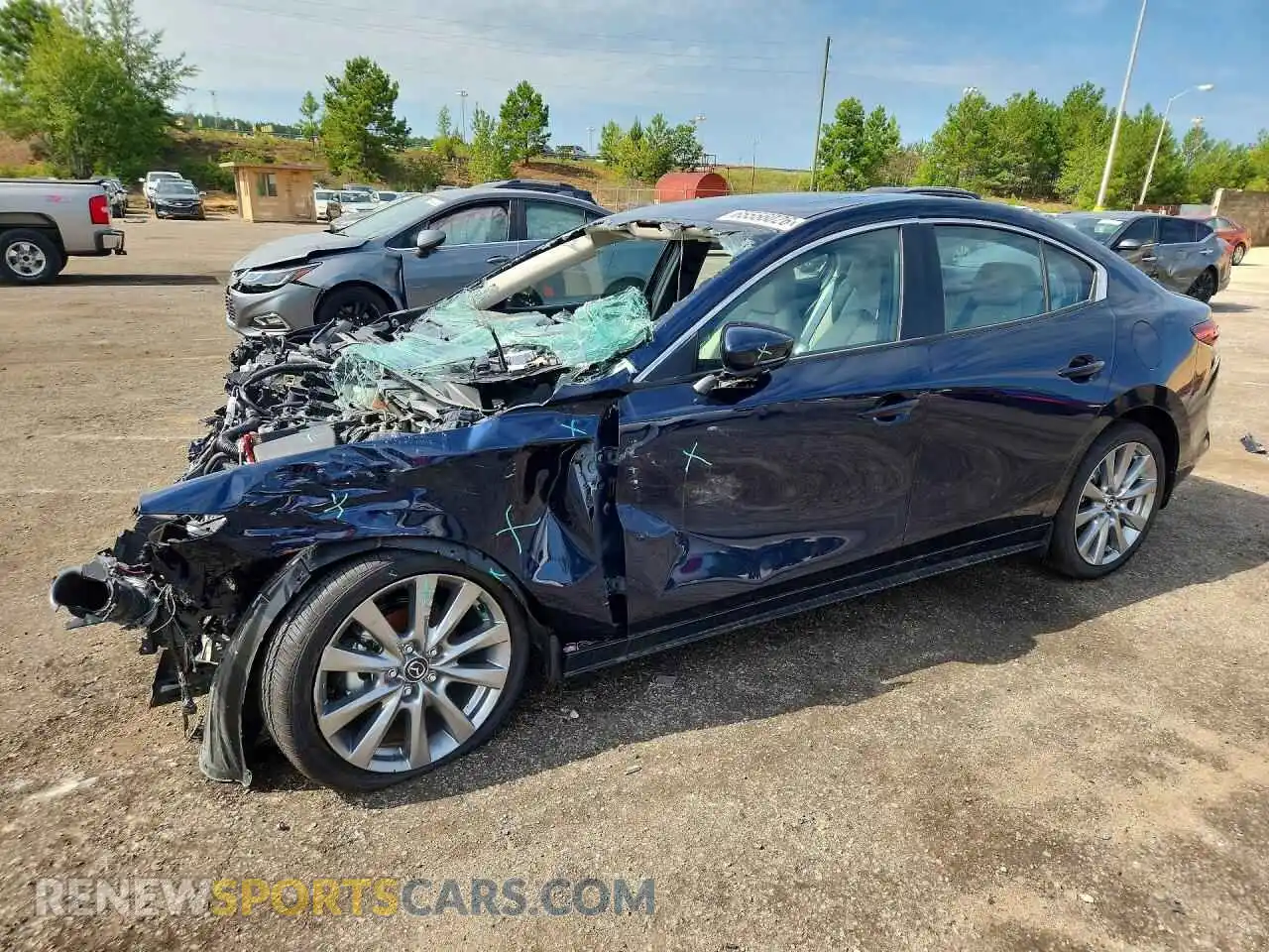 1 Photograph of a damaged car JM1BPACL5T1876903 MAZDA 3 2026
