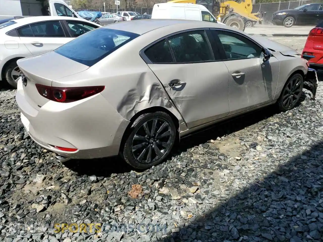 3 Photograph of a damaged car 3MZBPABM0SM466678 MAZDA 3 SELECT S 2025