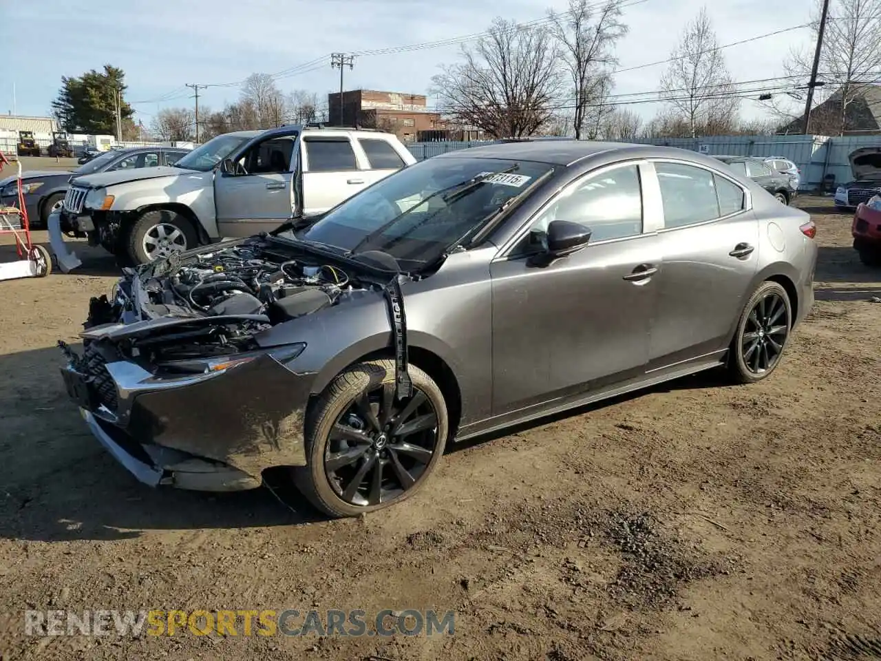 1 Photograph of a damaged car JM1BPABM2S1756758 MAZDA 3 SELECT S 2025