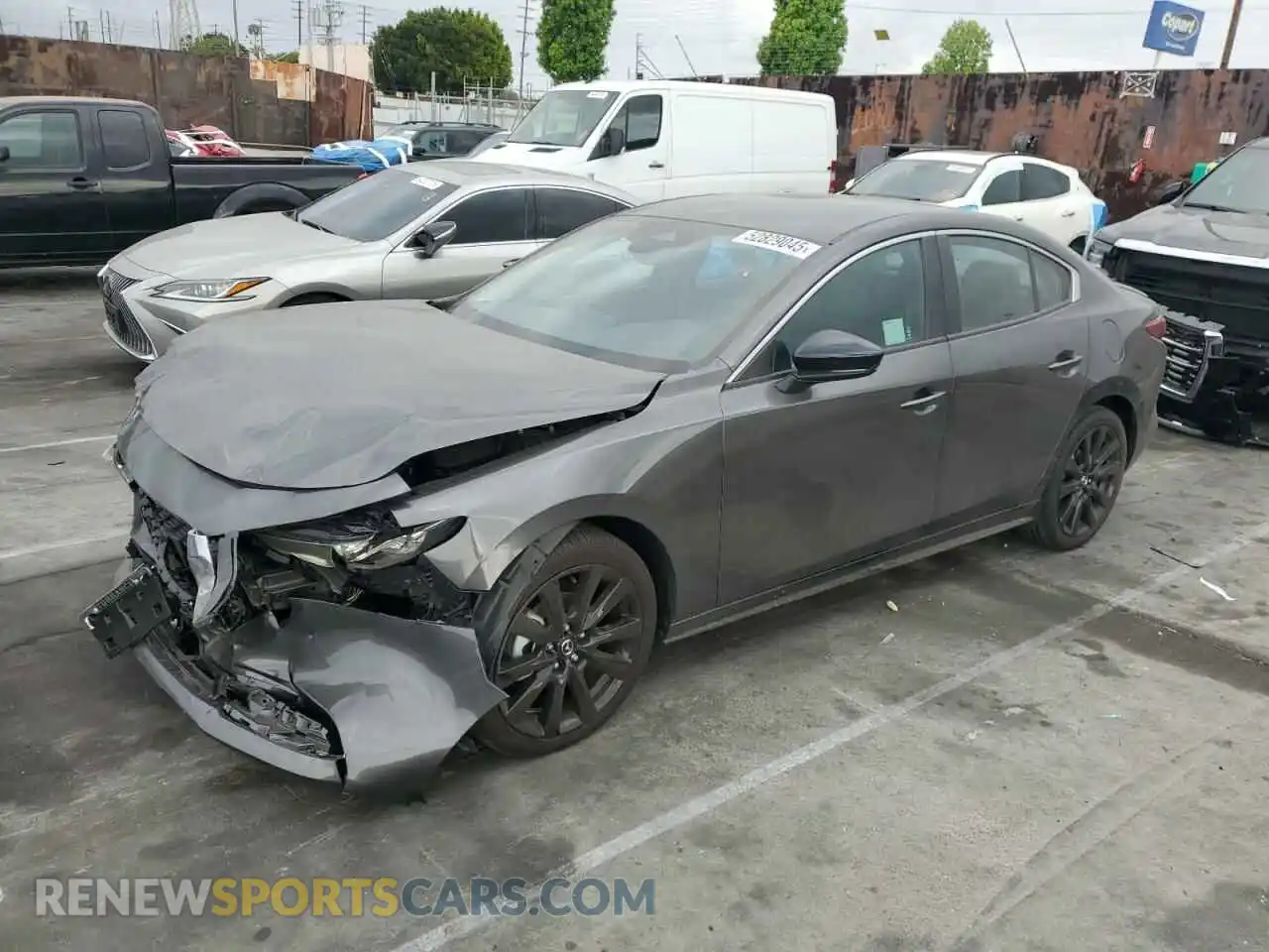 1 Photograph of a damaged car JM1BPABM5S1767690 MAZDA 3 SELECT S 2025