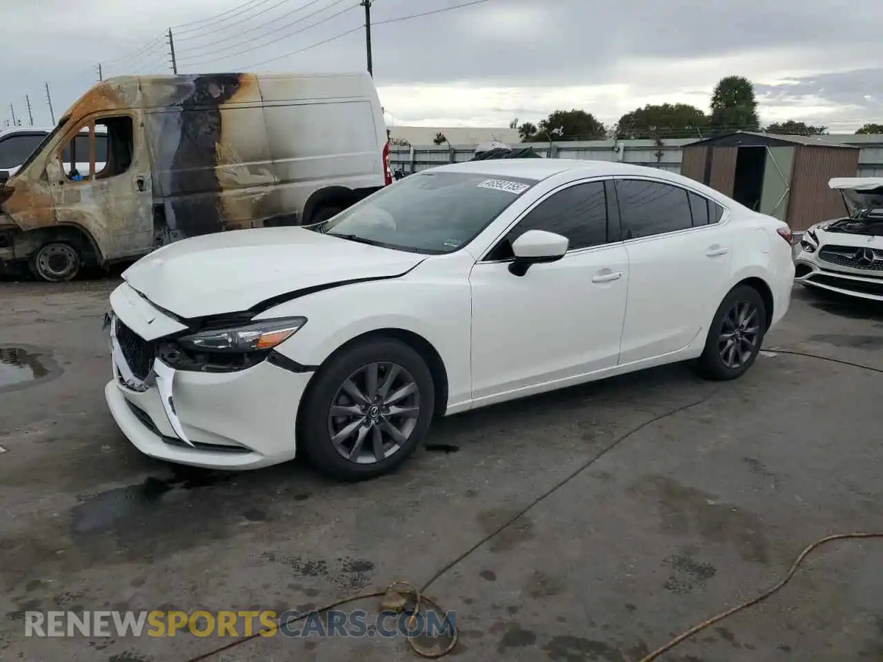 1 Photograph of a damaged car JM1GL1UM6K1502839 MAZDA 6 2019