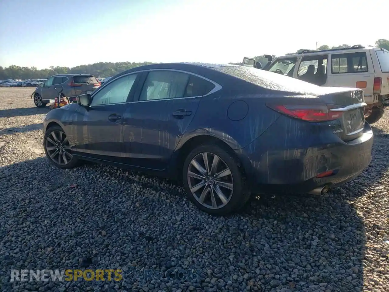 2 fotografías del automóvil dañado JM1GL1VM1L1517006 MAZDA 6 2020
