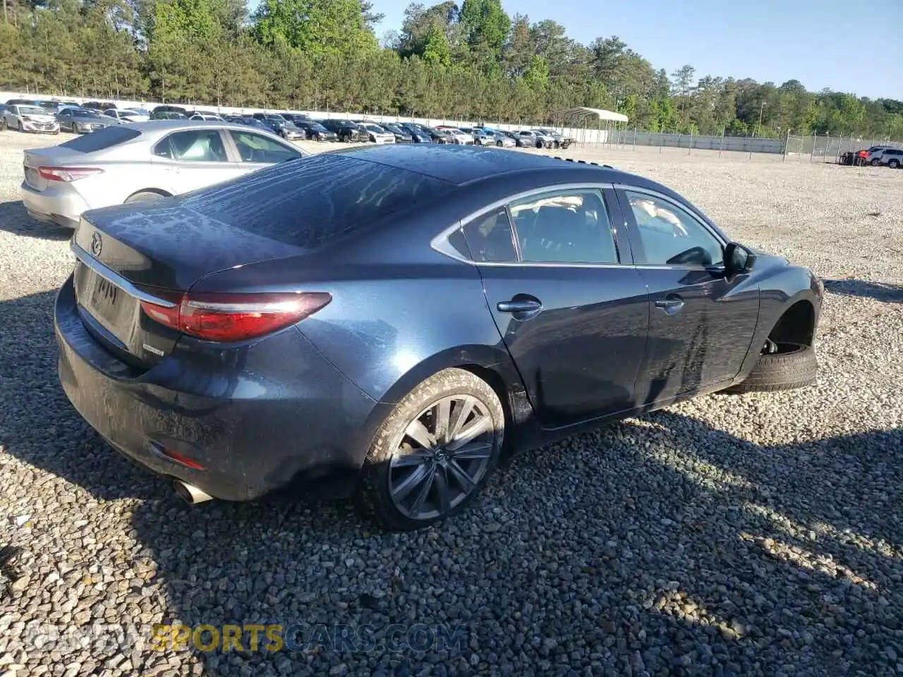 3 fotografías del automóvil dañado JM1GL1VM1L1517006 MAZDA 6 2020
