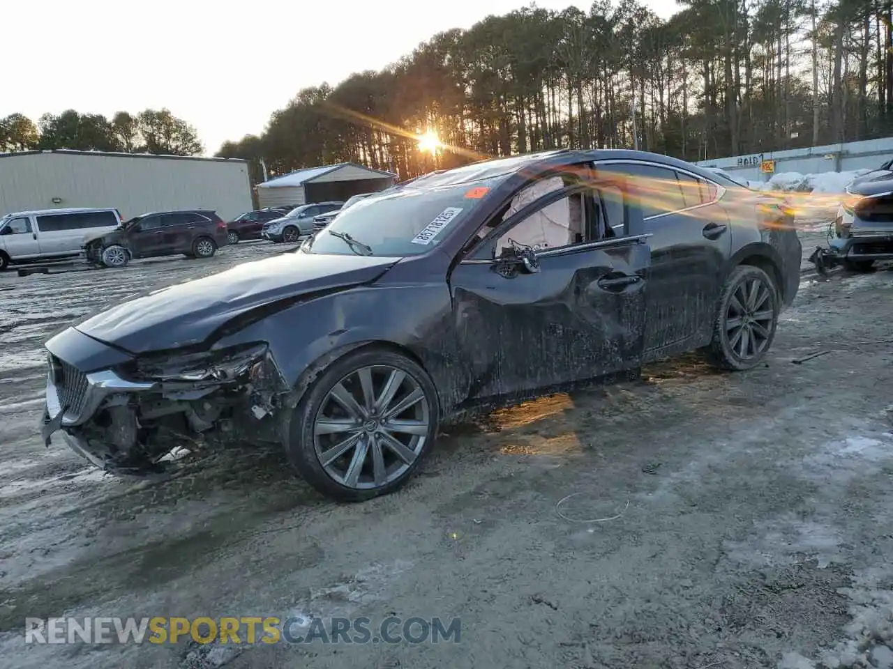 1 Photograph of a damaged car JM1GL1VM2L1524921 MAZDA 6 2020