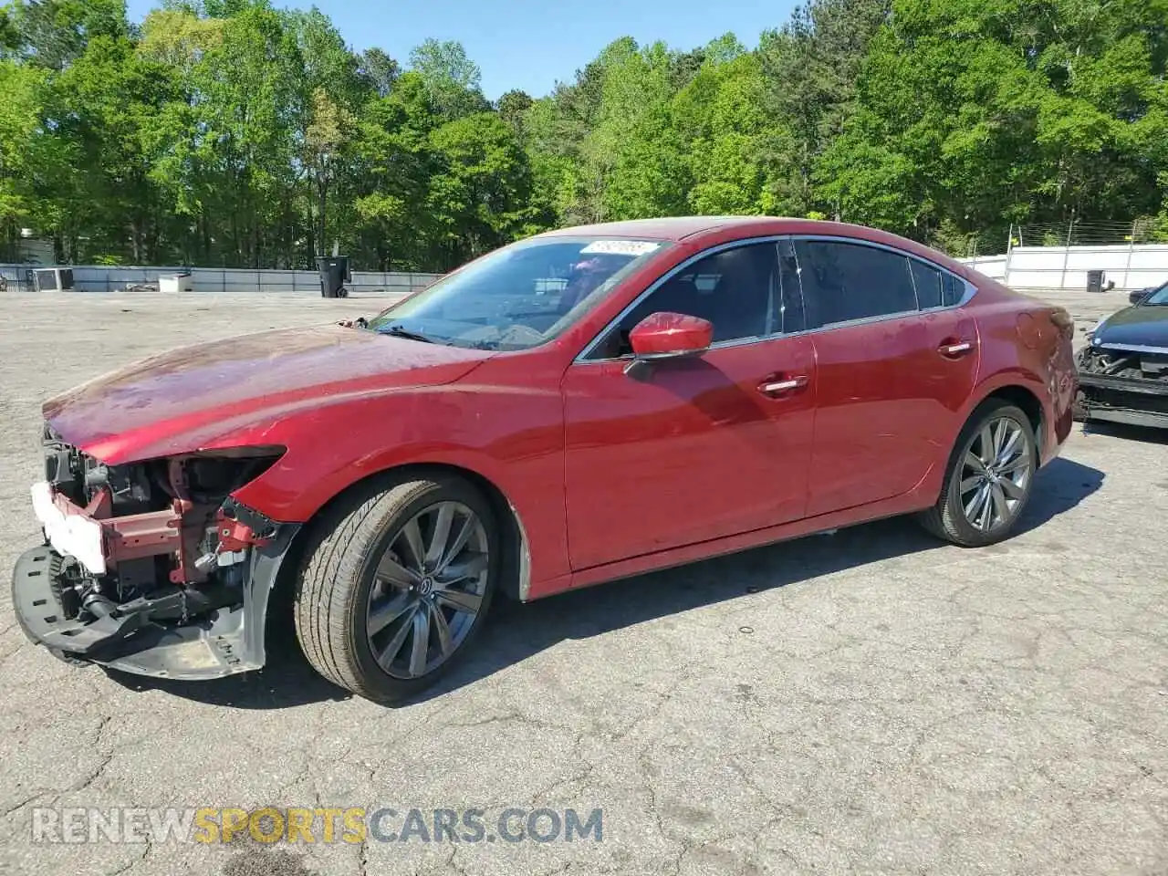 1 Photograph of a damaged car JM1GL1TY4M1616684 MAZDA 6 2021