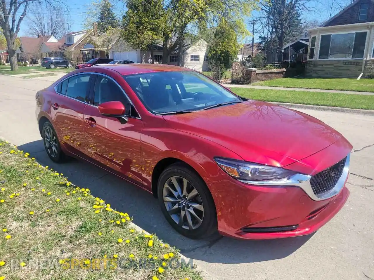 1 Photograph of a damaged car JM1GL1UM1M1613723 MAZDA 6 2021
