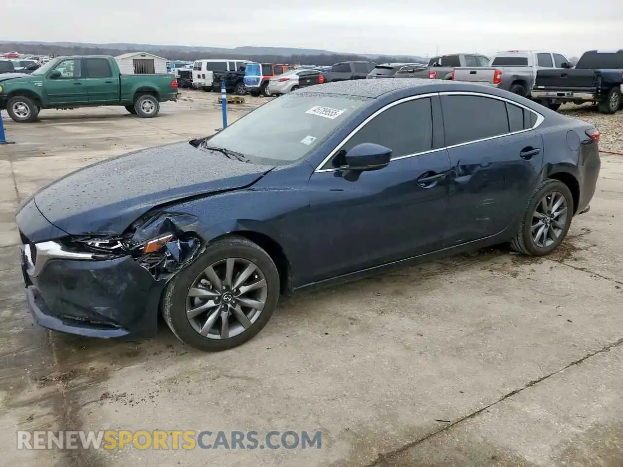 1 Photograph of a damaged car JM1GL1UM6M1619582 MAZDA 6 2021