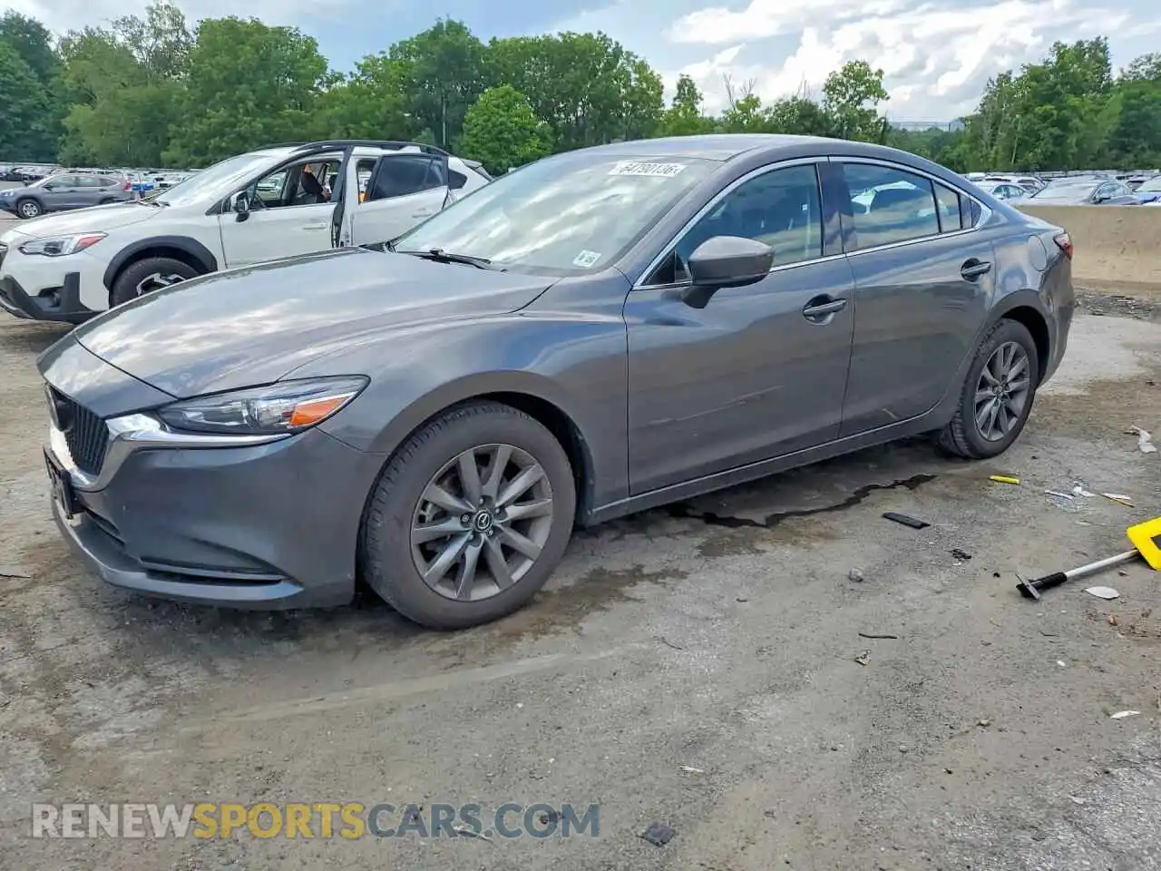 1 Photograph of a damaged car JM1GL1UMXM1613297 MAZDA 6 2021