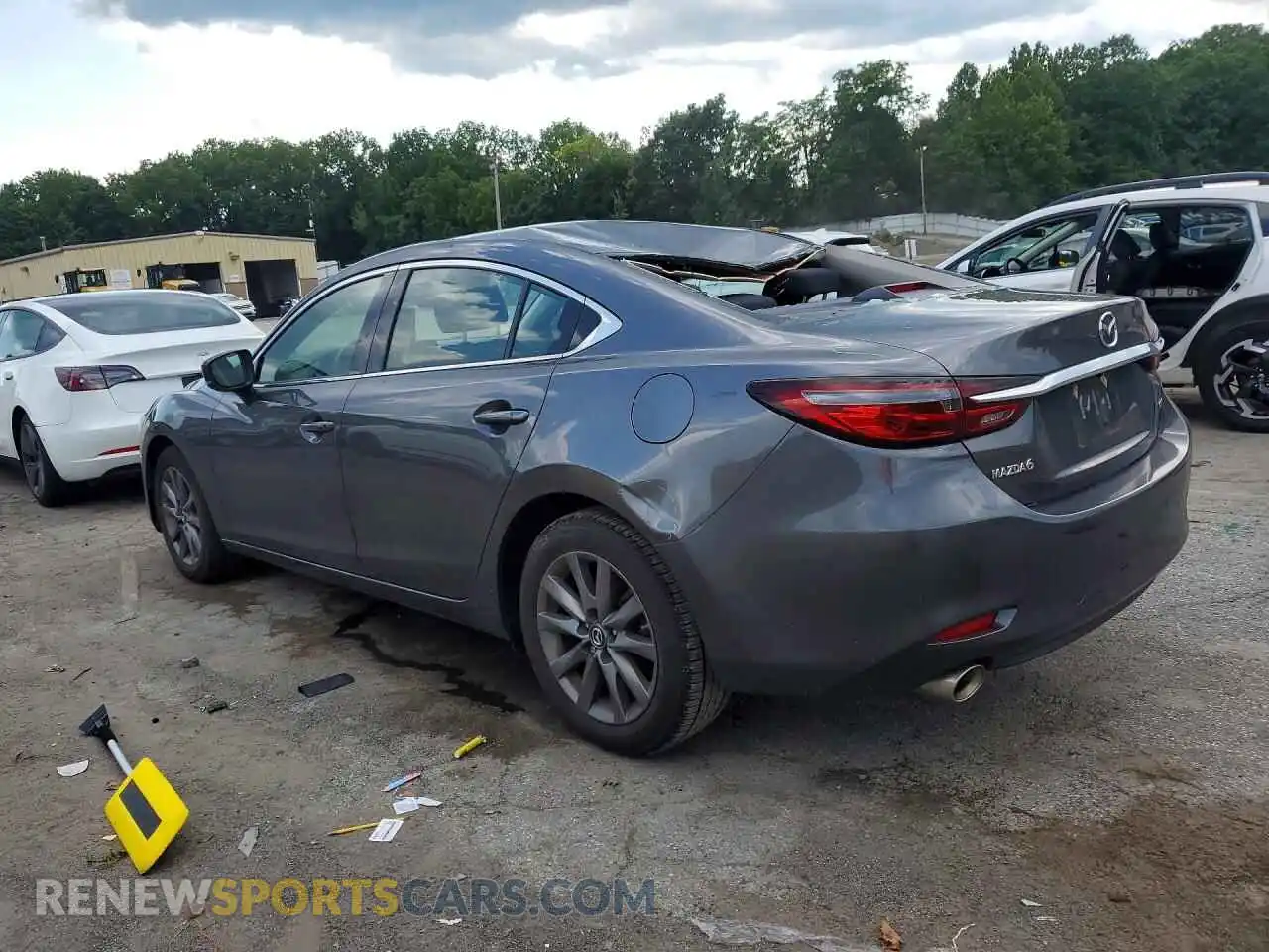 2 Photograph of a damaged car JM1GL1UMXM1613297 MAZDA 6 2021