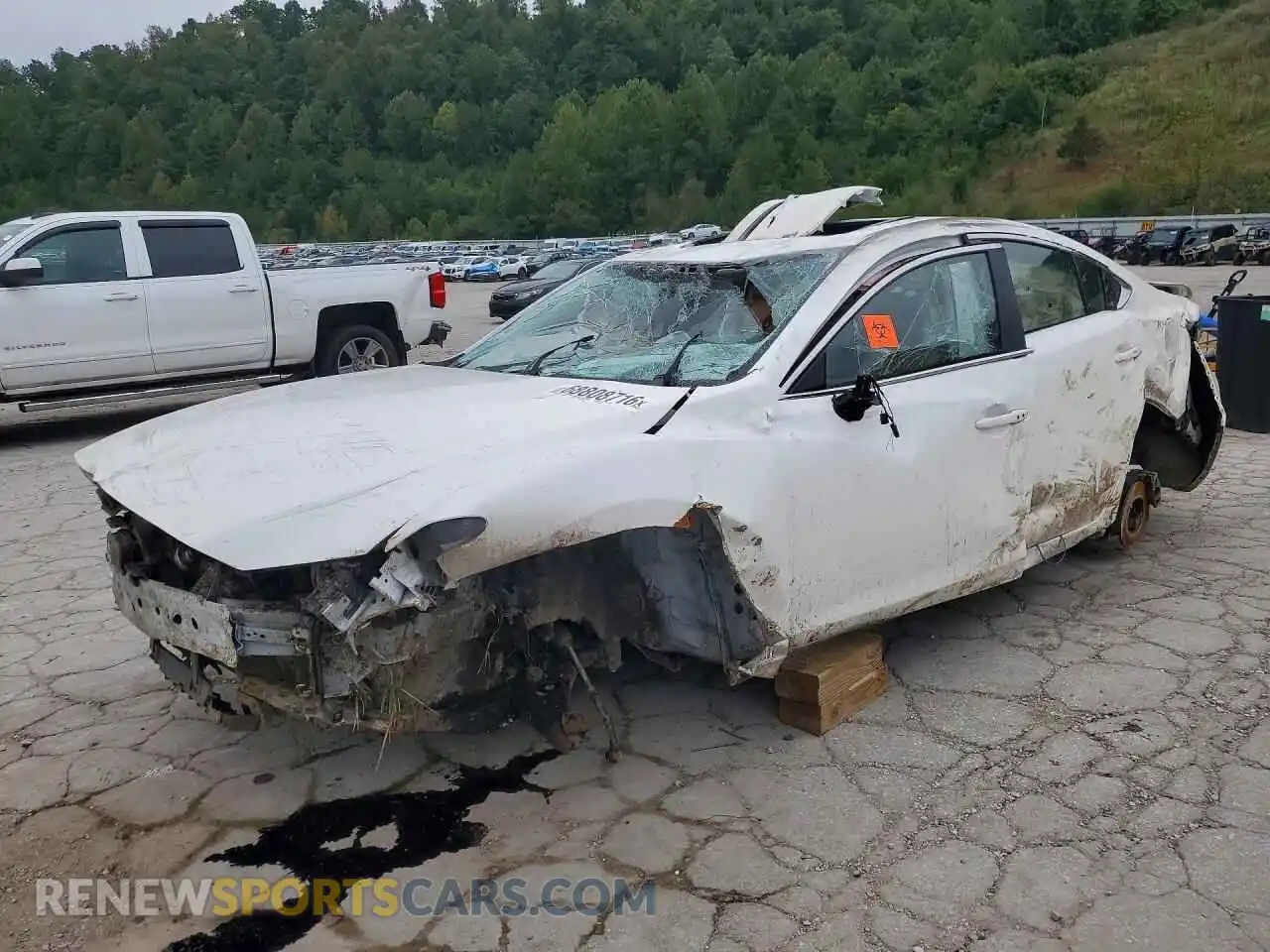 1 Фотография поврежденного автомобиля JM1GL1VM1M1600727 MAZDA 6 2021