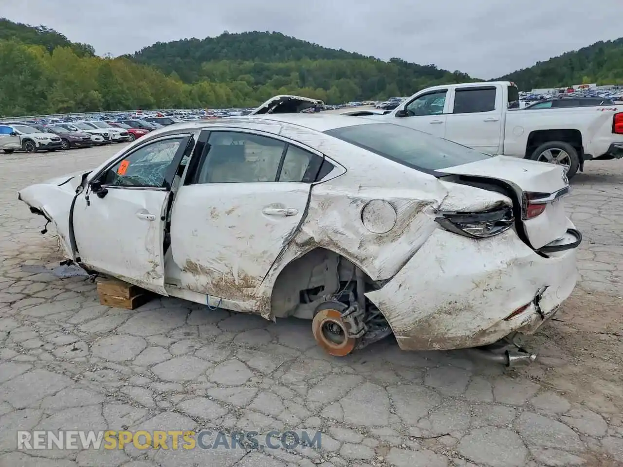 2 Фотография поврежденного автомобиля JM1GL1VM1M1600727 MAZDA 6 2021