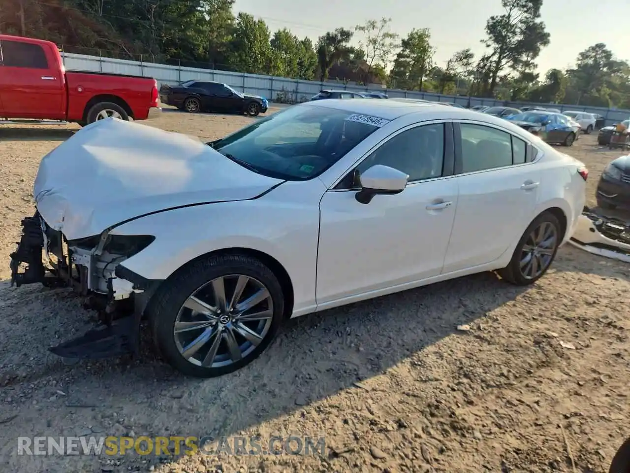 1 Photograph of a damaged car JM1GL1VM1M1604762 MAZDA 6 2021