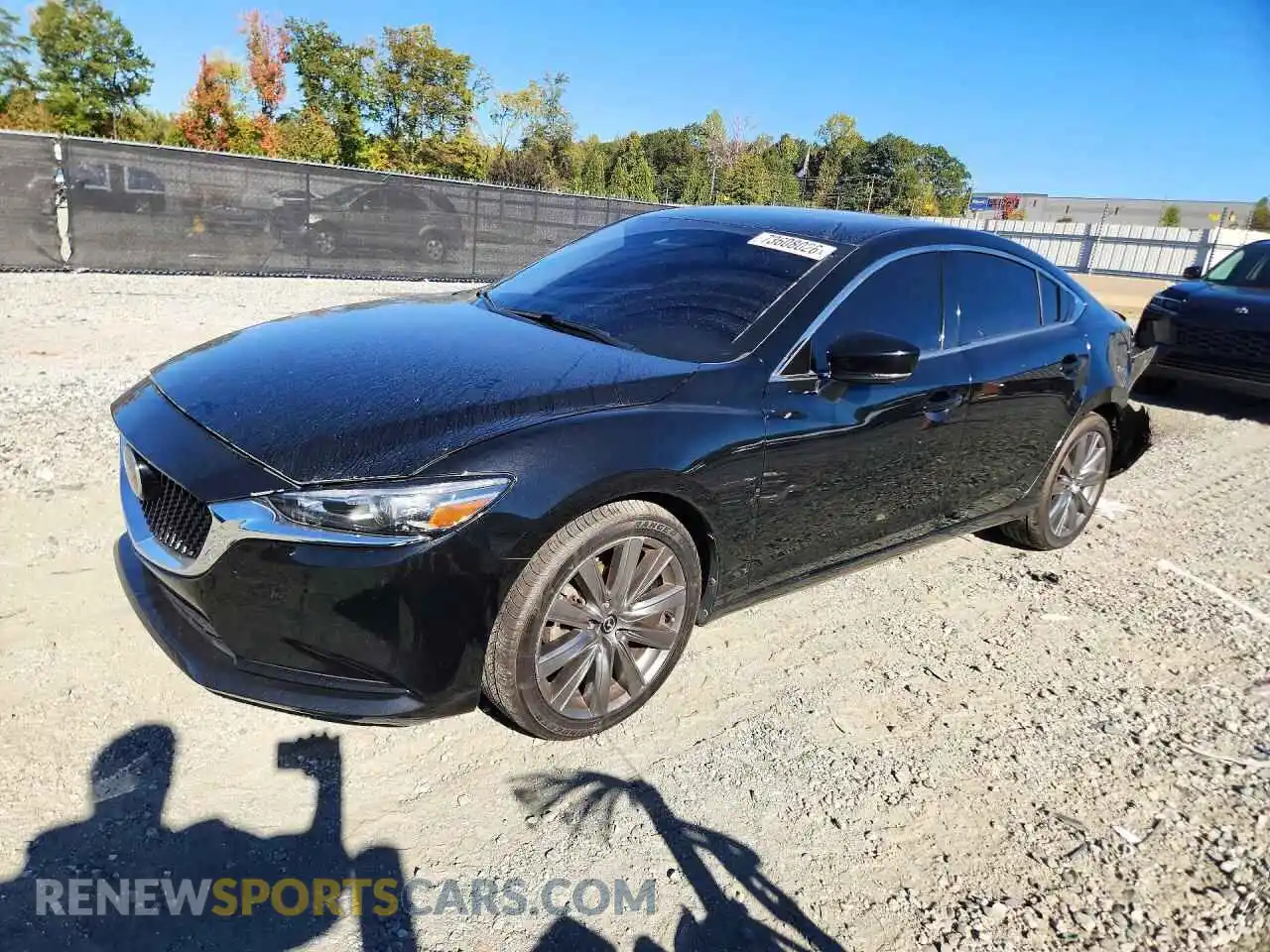 1 Photograph of a damaged car JM1GL1VM2M1602552 MAZDA 6 2021