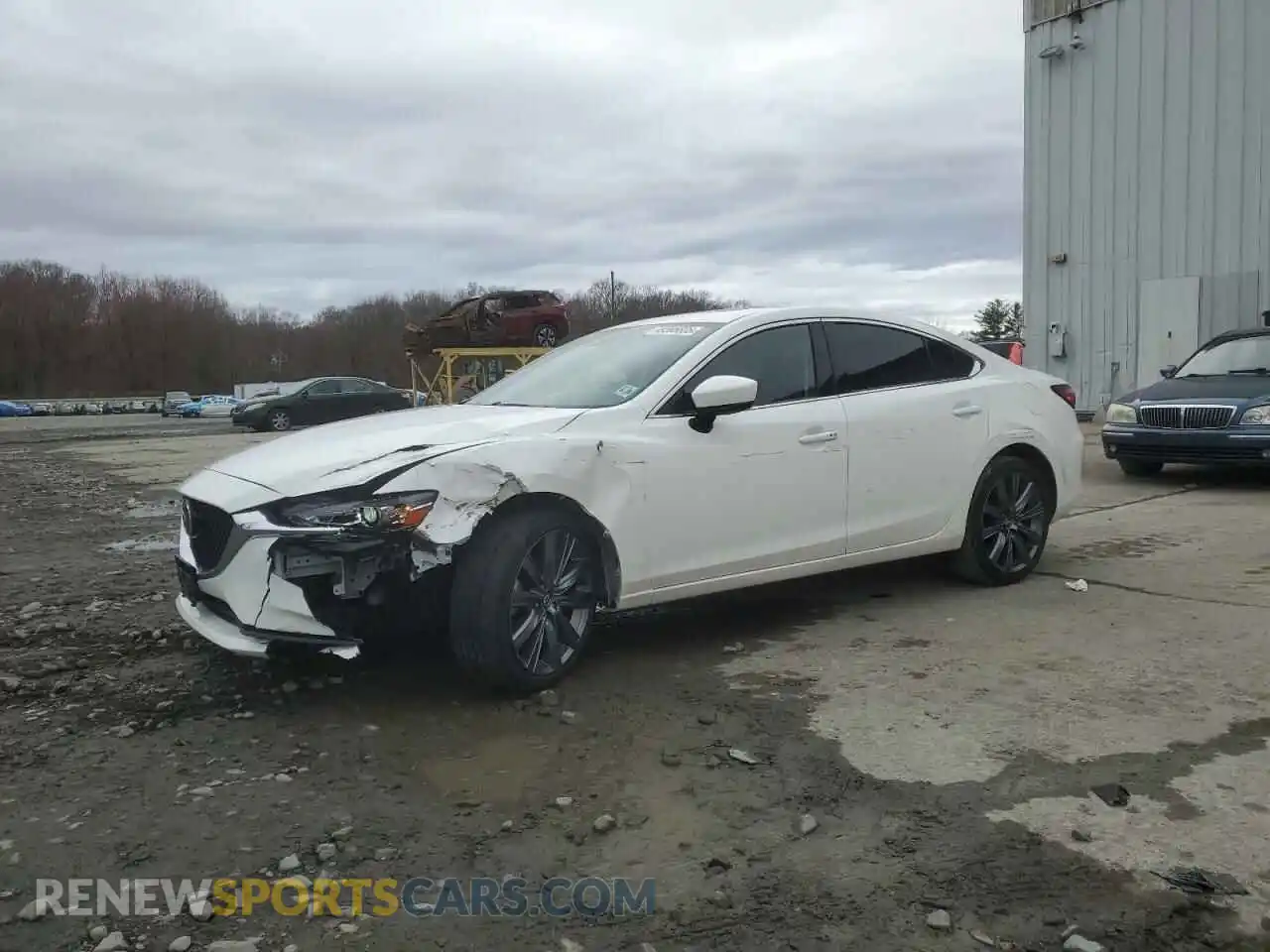1 Фотография поврежденного автомобиля JM1GL1VM5M1615375 MAZDA 6 2021