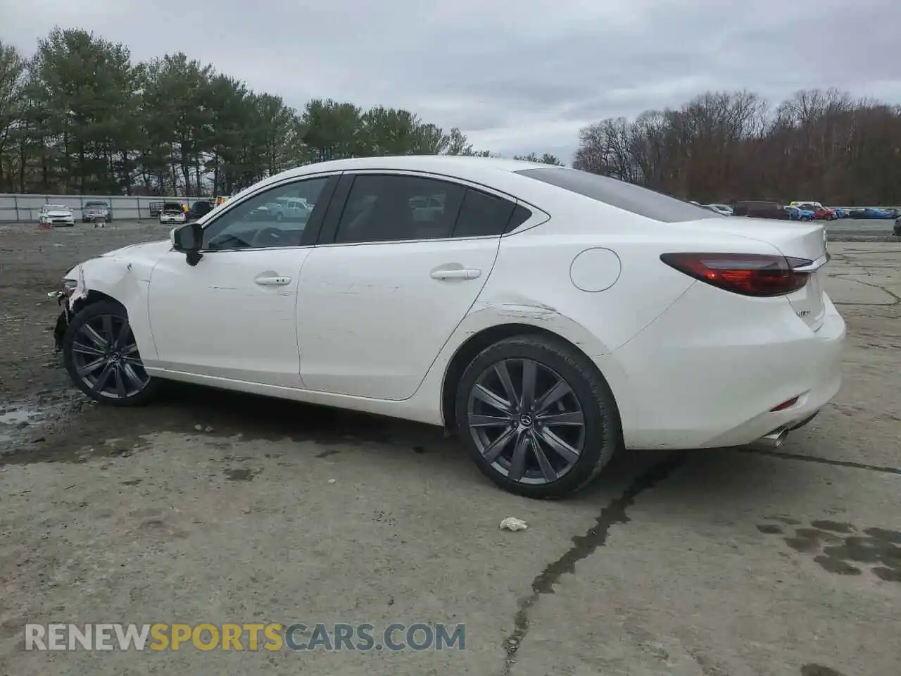 2 Фотография поврежденного автомобиля JM1GL1VM5M1615375 MAZDA 6 2021