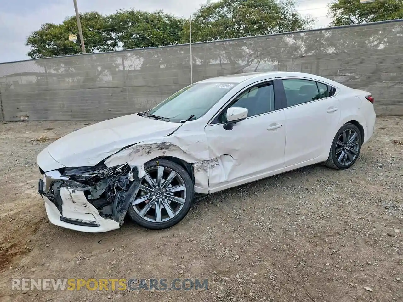 1 fotografías del automóvil dañado JM1GL1VM7M1603261 MAZDA 6 2021