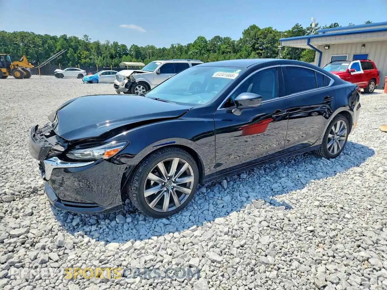 1 Photograph of a damaged car JM1GL1VM7M1606435 MAZDA 6 2021