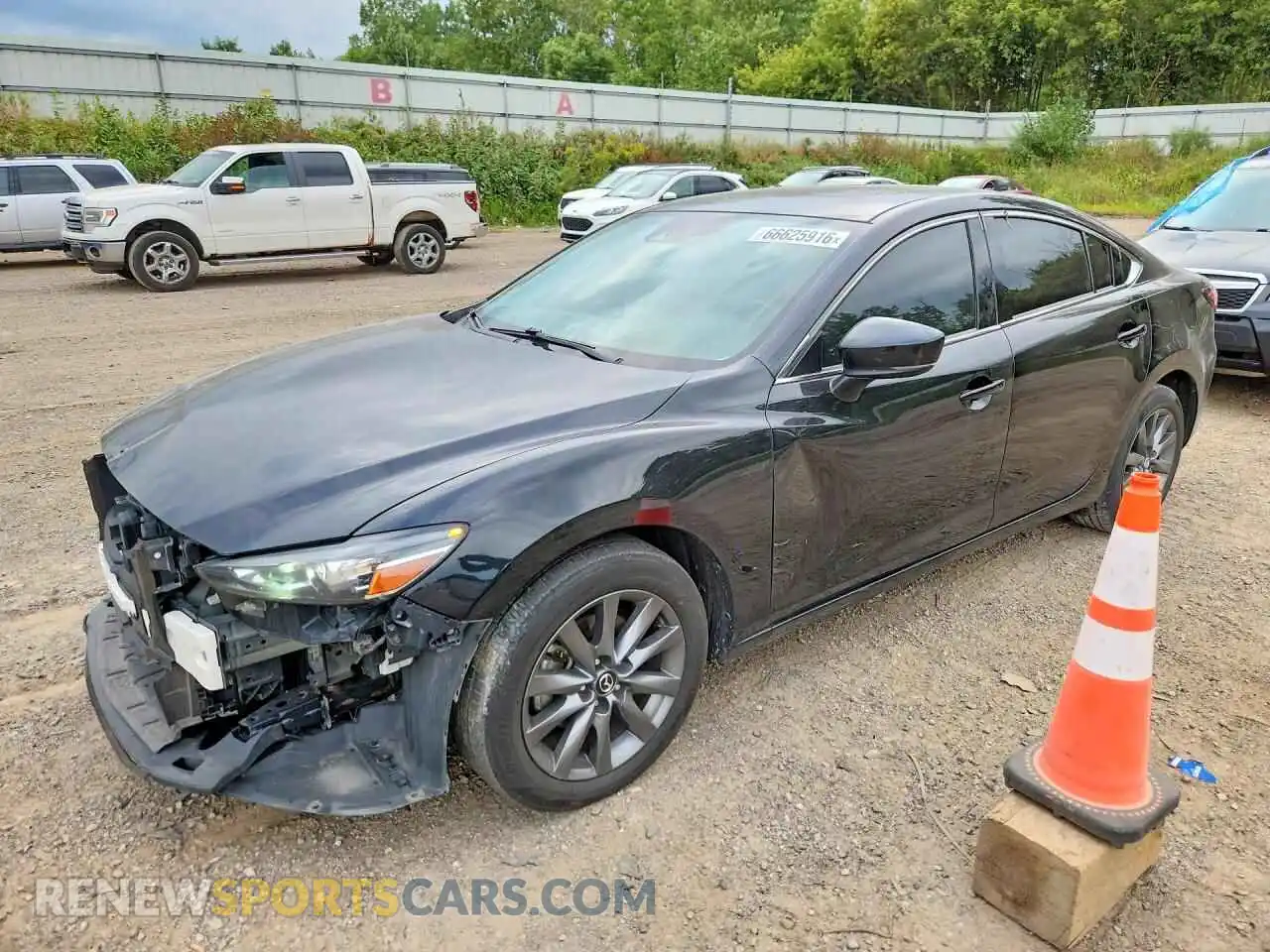 1 Photograph of a damaged car JM1GL1VM7M1611537 MAZDA 6 2021