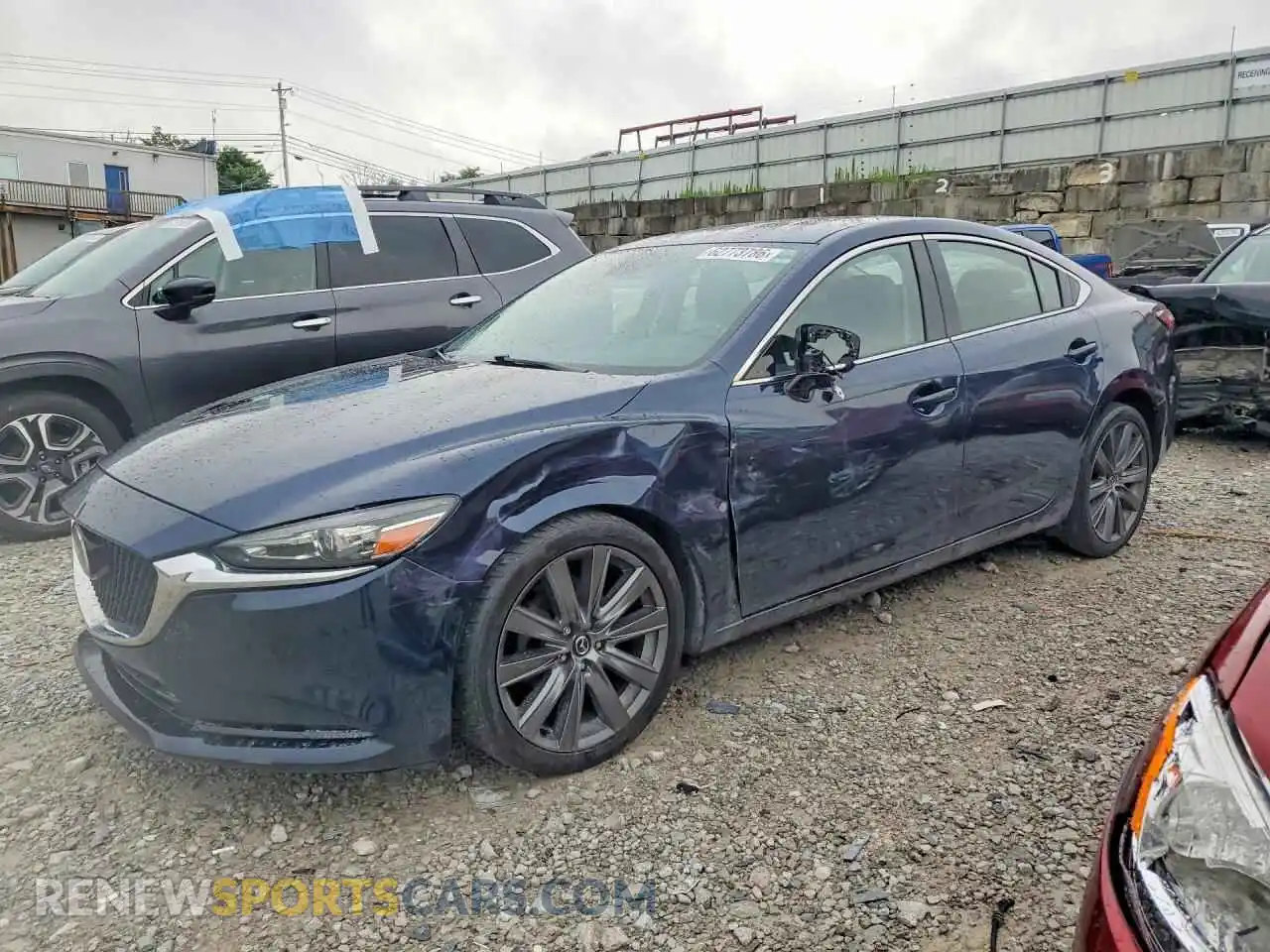 1 Photograph of a damaged car JM1GL1VM8M1608680 MAZDA 6 2021