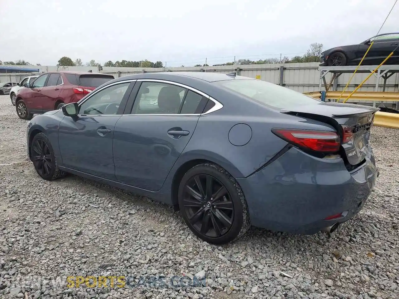 2 Фотография поврежденного автомобиля JM1GL1WY2M1602312 MAZDA 6 2021