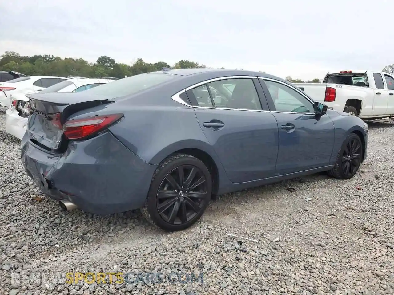 3 Фотография поврежденного автомобиля JM1GL1WY2M1602312 MAZDA 6 2021