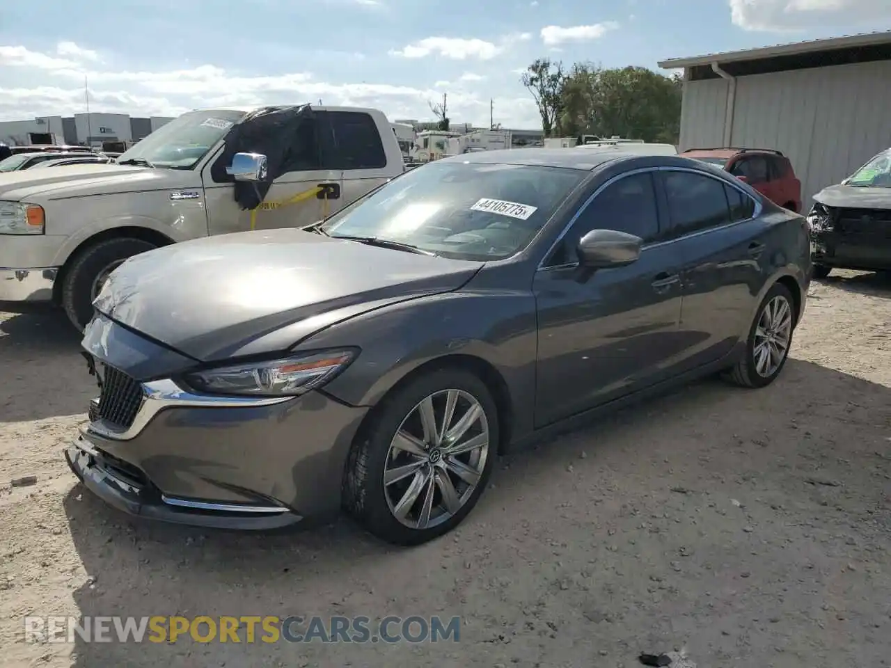 1 Photograph of a damaged car JM1GL1WY3M1614307 MAZDA 6 2021