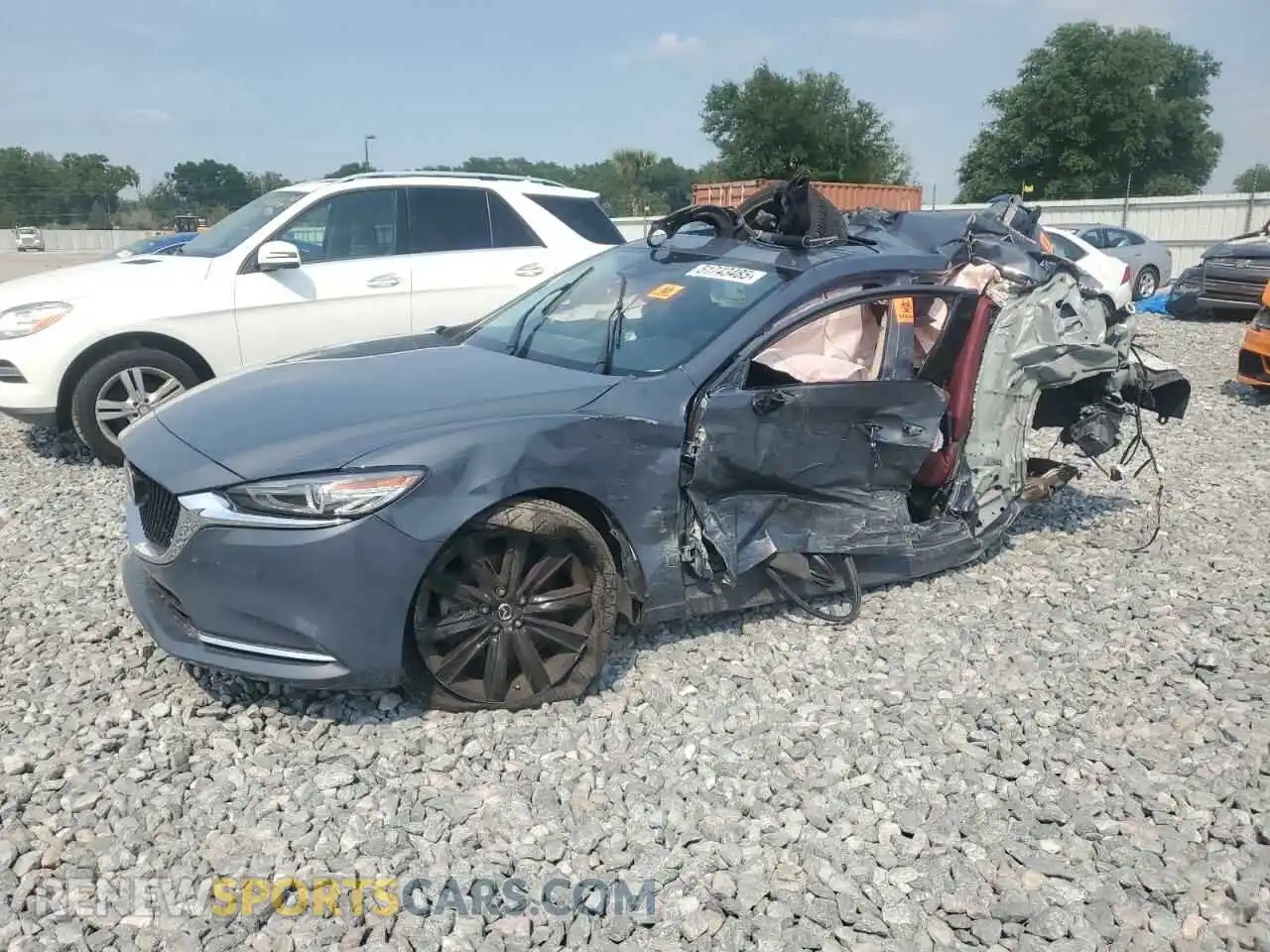 1 Photograph of a damaged car JM1GL1WY6M1606461 MAZDA 6 2021