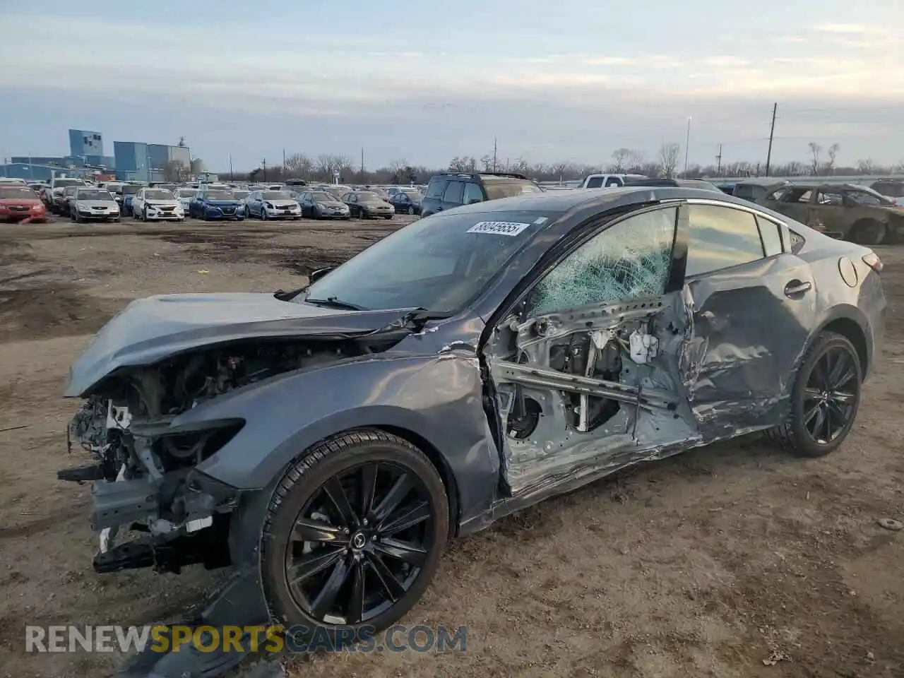 1 Photograph of a damaged car JM1GL1WY6M1608632 MAZDA 6 2021