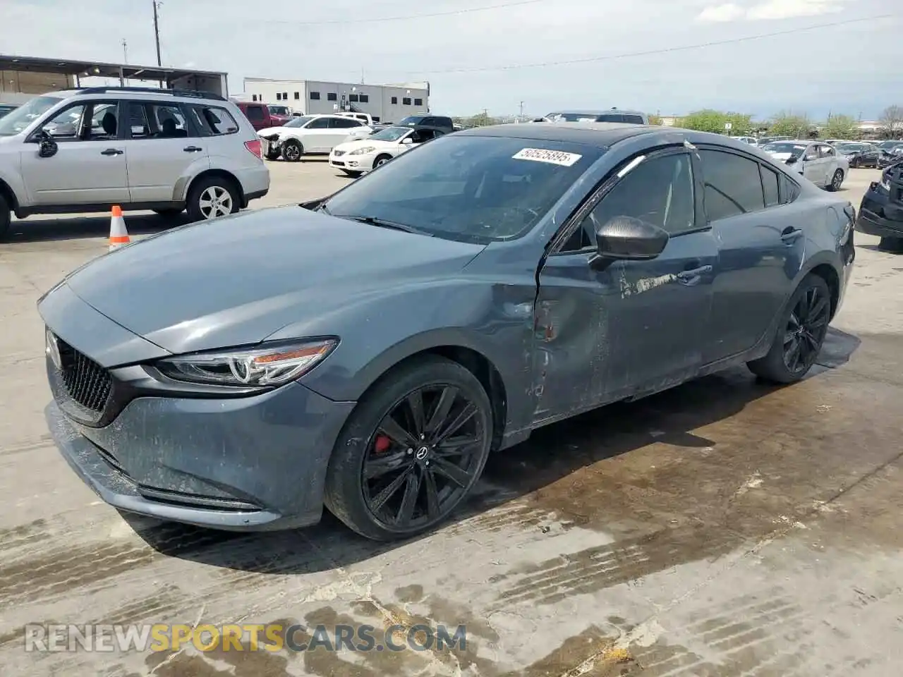 1 Photograph of a damaged car JM1GL1WY7M1602094 MAZDA 6 2021