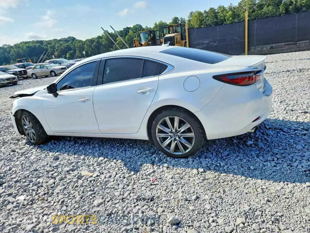 2 fotografías del automóvil dañado JM1GL1WY7M1619834 MAZDA 6 2021