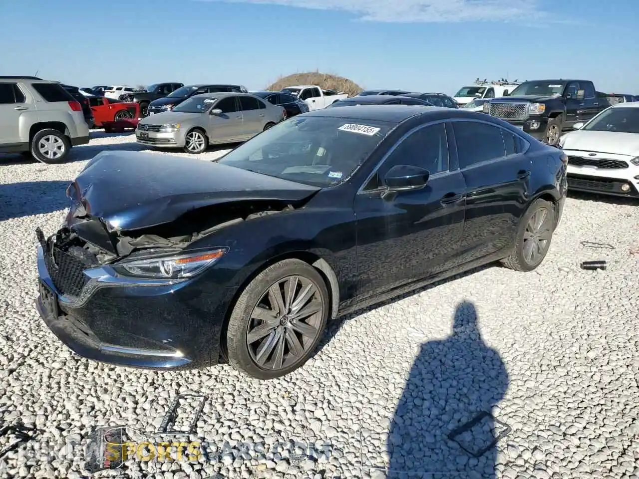 1 Photograph of a damaged car JM1GL1WYXM1620010 MAZDA 6 2021