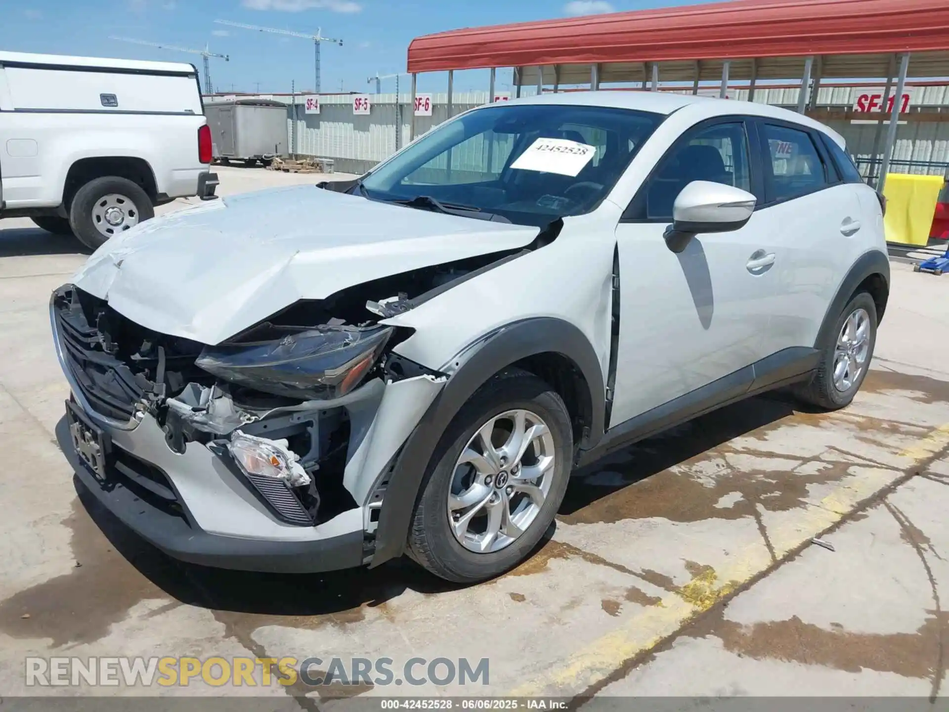 2 Photograph of a damaged car JM1DKDB71K0426473 MAZDA CX-3 2019