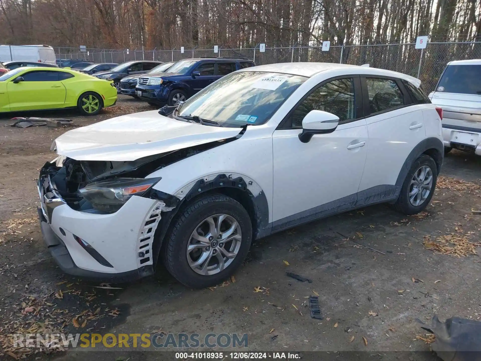 2 Photograph of a damaged car JM1DKDB73K1409779 MAZDA CX-3 2019