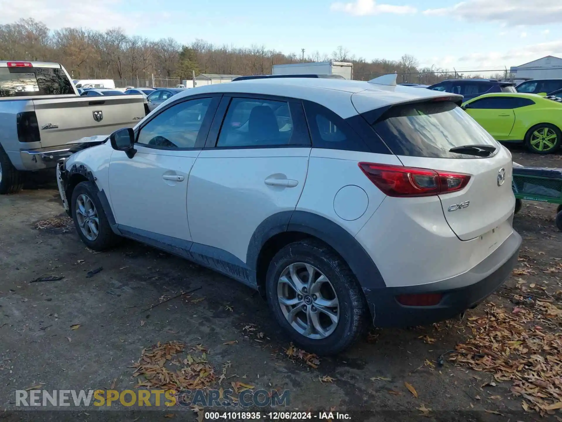 3 Photograph of a damaged car JM1DKDB73K1409779 MAZDA CX-3 2019