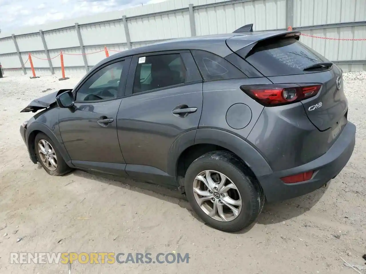 2 Photograph of a damaged car JM1DKDB74K1458991 MAZDA CX-3 2019