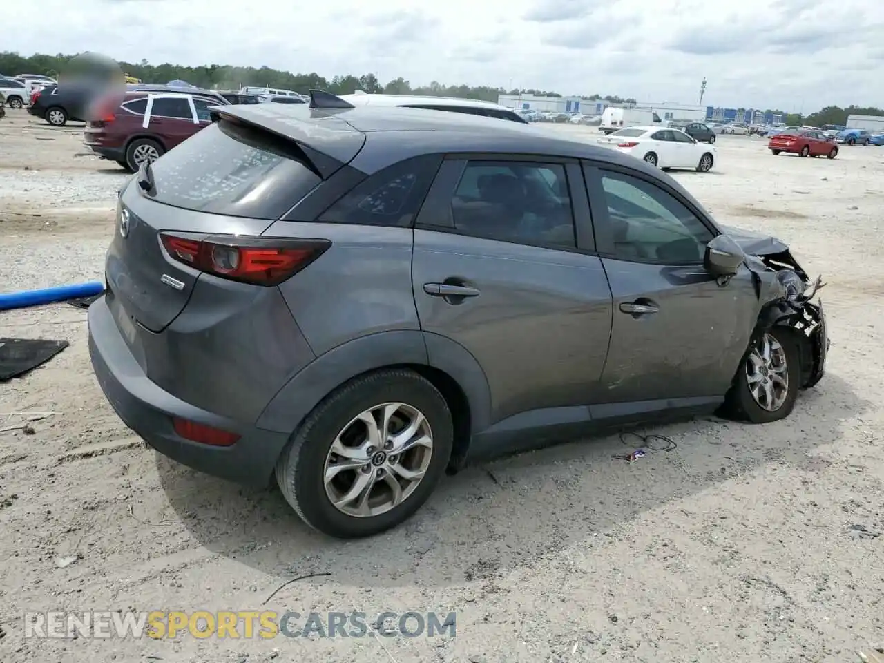 3 Photograph of a damaged car JM1DKDB74K1458991 MAZDA CX-3 2019