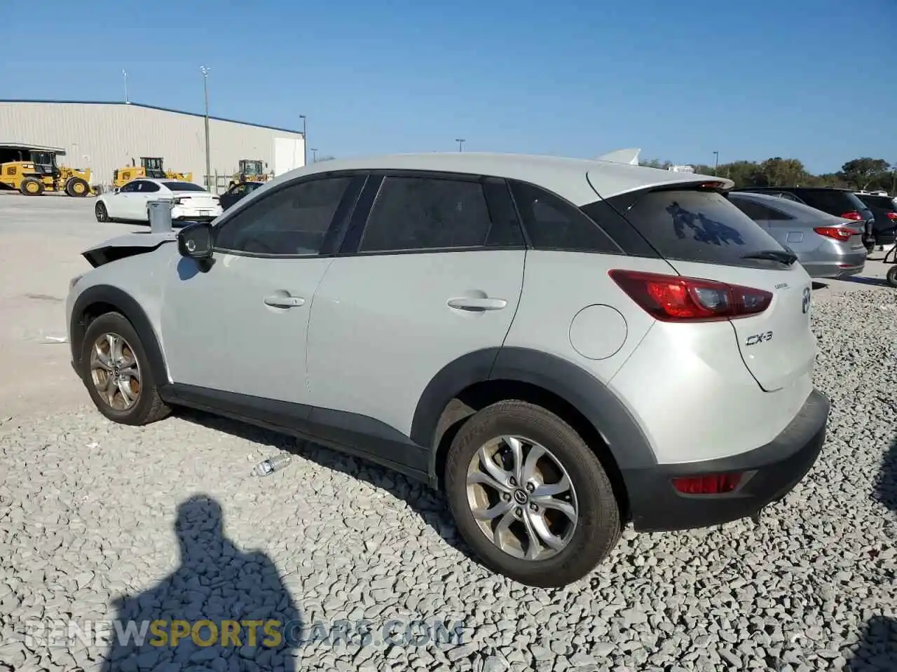2 Photograph of a damaged car JM1DKDB75K1409489 MAZDA CX-3 2019