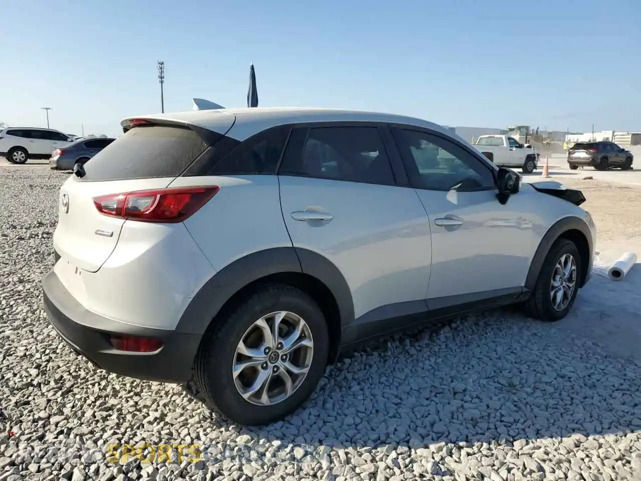 3 Photograph of a damaged car JM1DKDB75K1409489 MAZDA CX-3 2019