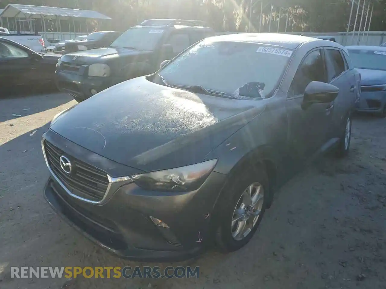 1 Photograph of a damaged car JM1DKDB75K1419679 MAZDA CX-3 2019