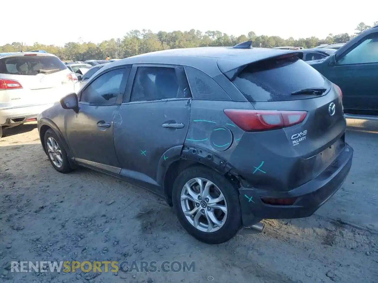 2 Photograph of a damaged car JM1DKDB75K1419679 MAZDA CX-3 2019
