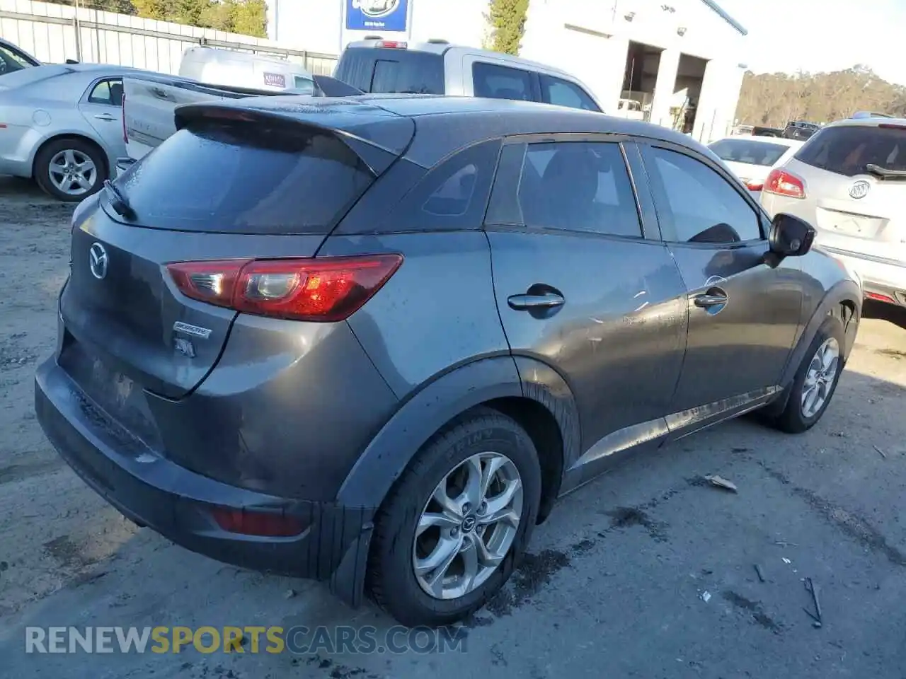 3 Photograph of a damaged car JM1DKDB75K1419679 MAZDA CX-3 2019