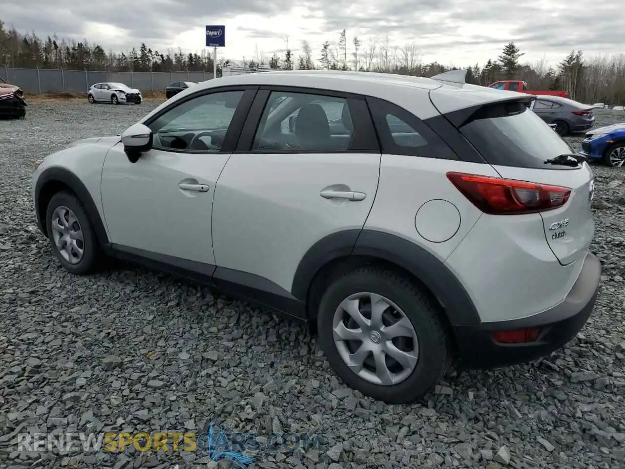 2 Photograph of a damaged car JM1DKDB76K0402279 MAZDA CX-3 2019