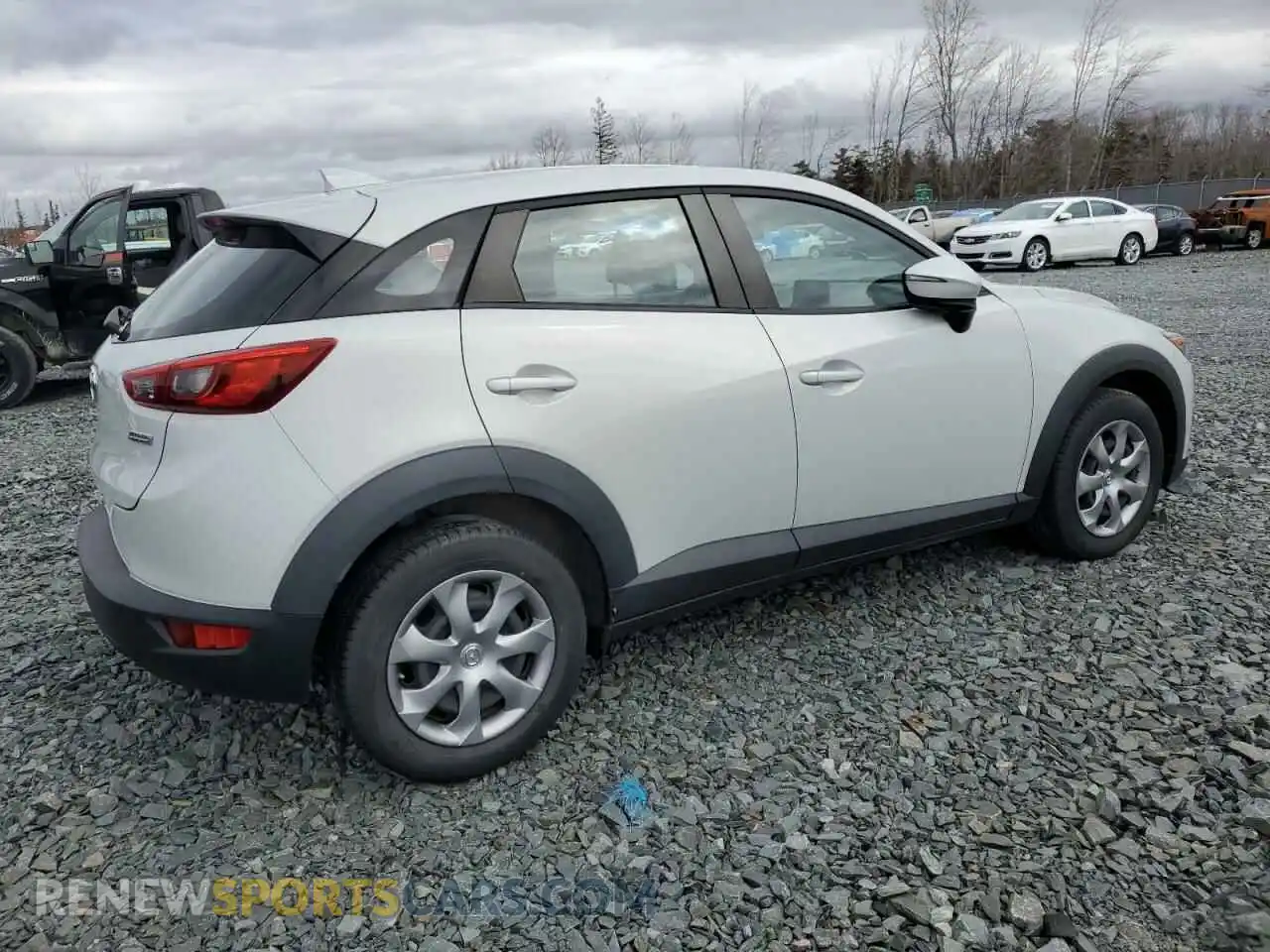3 Photograph of a damaged car JM1DKDB76K0402279 MAZDA CX-3 2019
