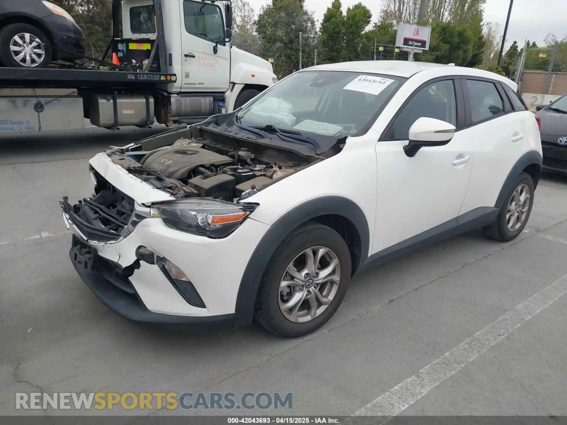 2 Photograph of a damaged car JM1DKDB77K0442869 MAZDA CX-3 2019